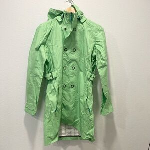 REI Women's Nylon High Visibility Rain Jacket - Large